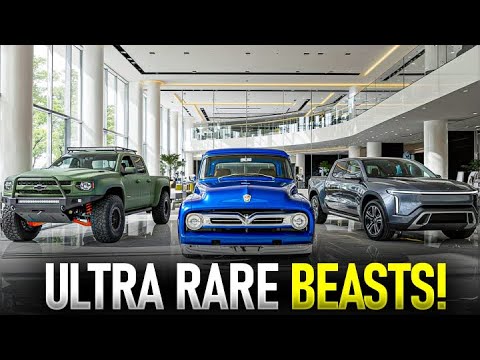 15 RAREST American Pick up Trucks