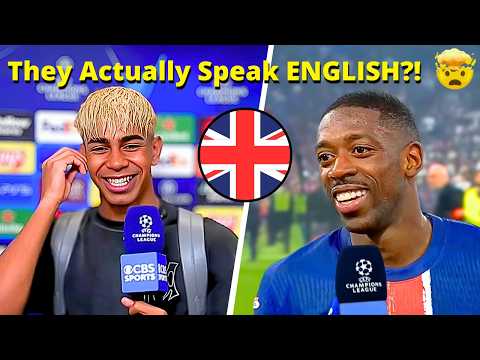 Dembele & Yamal SPEAKING ENGLISH