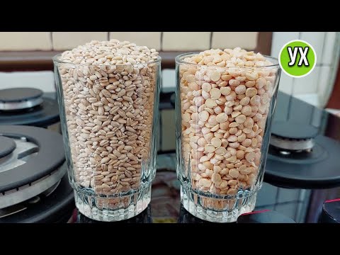 Моё меню на 2 дня из гороха и перловки: эксклюзивный суп, каша метёлка и десерт пятиминутка!