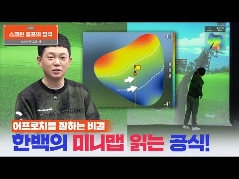 ⭐Greenside Approach⭐ We'll teach you the exact formula for where to hit the ball👍👍 [Screen Golf C...