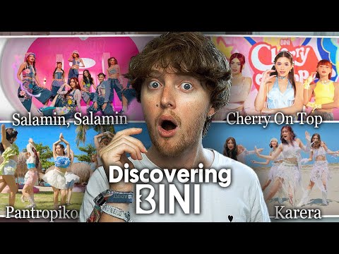 DISCOVERING BINI! (Karera, Pantropiko, Cherry On Top, Salamin Salamin | MV Reaction)