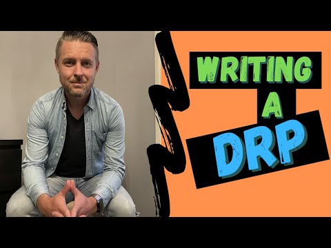 How to Write a Disaster Recovery Plan (DRP)