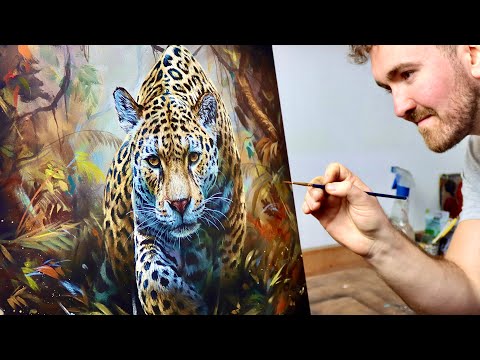 How I Paint with Acrylics! Practice, Planning & Painting