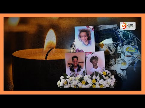 Funeral held for three siblings killed in Soysambu road accident