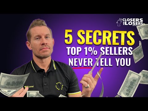 5 Secrets of Top-Earning Salespeople | Jeremy Miner