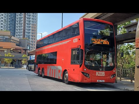 (下層展望) KMB(用車:V6B202 WA756)@287X 沙田水泉澳 往 佐敦(循環線) go with@V6X49