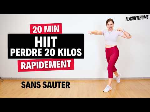 20 Min - HIIT Brûle Graisse EXPRESS pour PERDRE DU POIDS rapidement • Marine BIREN - FlashFitHome