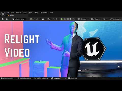 Virtual Production is CRAZY! Relighting in Unreal for 0$