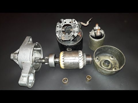 DISASSEMBLY, INSPECTION AND GEAR BUSHINGS | STARTER MOTOR |
