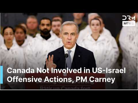 BREAKING NEWS: Canada's Carney Speaks on US-Israel War on Iran, Warns of Energy Market Shock | AC1G