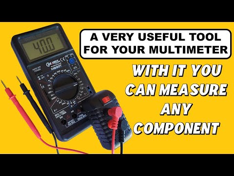 You won't believe what I did with my Multimeter, a Necessary and Very Practical Tool.