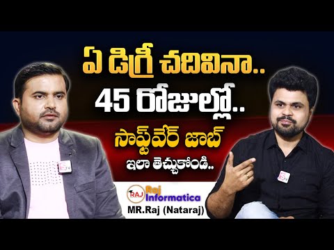 How To Get Software Job Within 45 days Exclusive Interview With Roshan | Raj Informatica -New Course