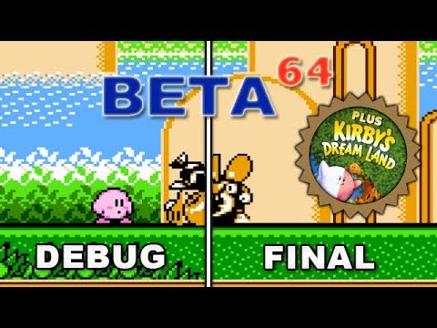 Beta64 - Kirby's Adventure & Kirby's Dream Land