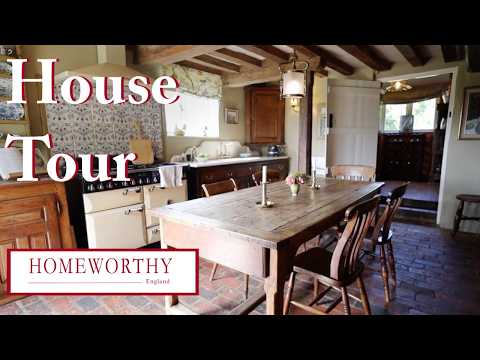ENGLISH HOUSE TOUR | A Restored 16th-Century Farmhouse in England