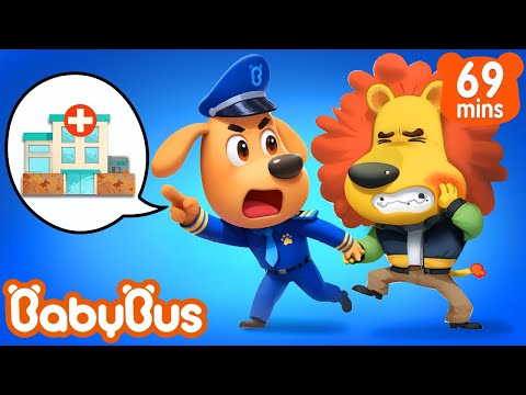 Phòng khám nha khoa | Hoạt hình cảnh sát trưởng Labrador | BabyBus