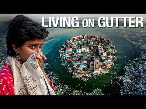 Surviving India's FLOATING SLUM 🤢