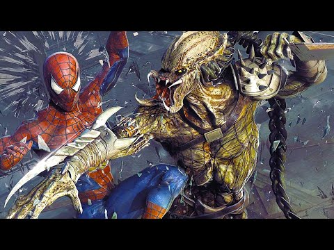 Predator Versus Spider-Man: Full Story (The Big Spill)