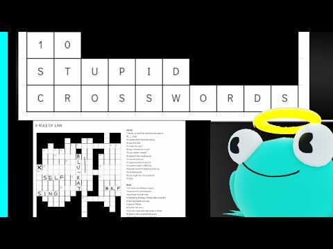 10 Stupid Crosswords