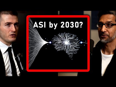 Google CEO: Will AGI be created by 2030? | Sundar Pichai and Lex Fridman