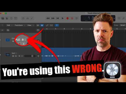 The LOGIC PRO feature you didn't know you needed... (Track Alternatives)