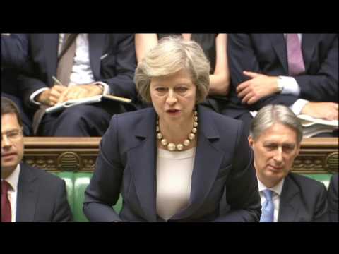 Theresa May's first PMQs: 20 July 2016