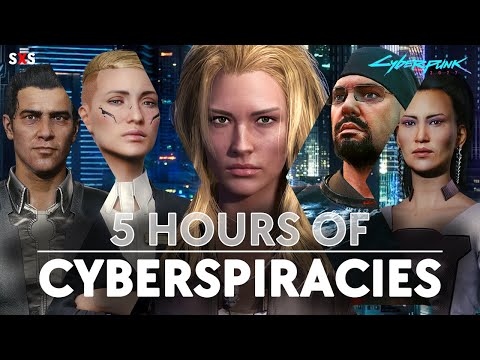 5 Hours of Night City Conspiracy | Alt, Sandra Dorsett, Garry the Prophet & More | Cyberpunk 2077
