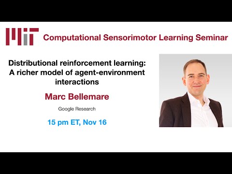 CSL seminar:  Marc Bellemare - Distributional reinforcement learning