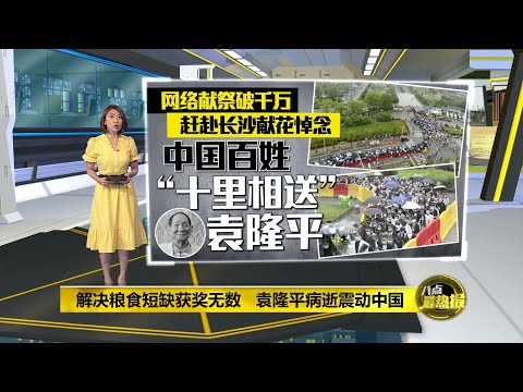 “中国杂交水稻之父”病逝享年91岁   中国人“十里相送”袁隆平 | 八点最热报 25/05/2021