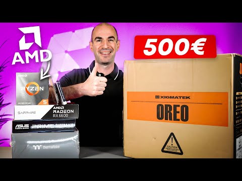 Je MONTE un PC GAMER à 500€ - été 2023 (Tuto Montage et Test sur 16 Jeux)