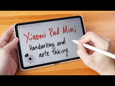 Xiaomi Pad Mini - Note Taking Handwriting Review