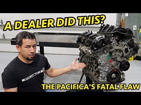 SELF DESTRUCTING Chrysler Pacifica 3.6 Pentastar Engine. HACK MECHANIC's "Repair" Couldn't Save it!