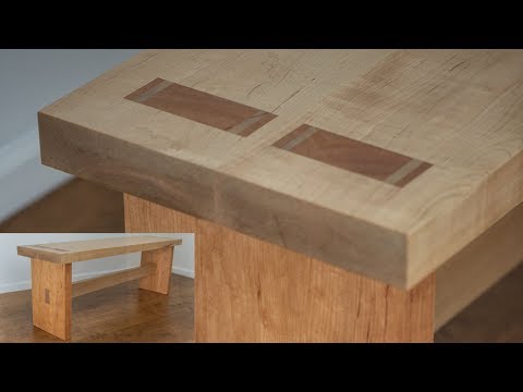 How to Make a Bench with Traditional Woodworking Joinery
