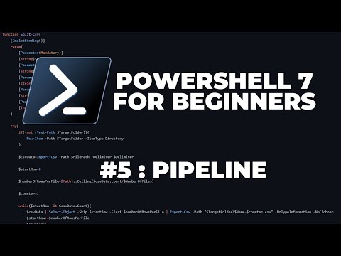 PowerShell 7 Tutorials for Beginners #5 : Pipeline