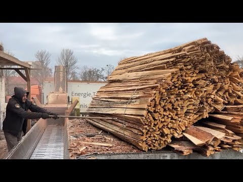 Mesmerizing Wood Destruction 24/7