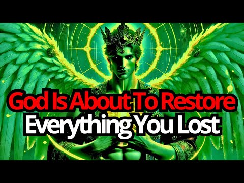 Chosen One, God Is About To Restore Everything You Lost