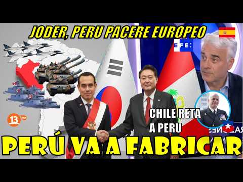 PRENSA ESPAÑOLA ELOGIA PODERIO DE PERU- CHILE MENOSPRECIA PODERIO DE PERU Y 4RMAS SUPER MODERNAS