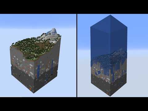 Minecraft, But The Whole World Is EVEN MORE Underwater
