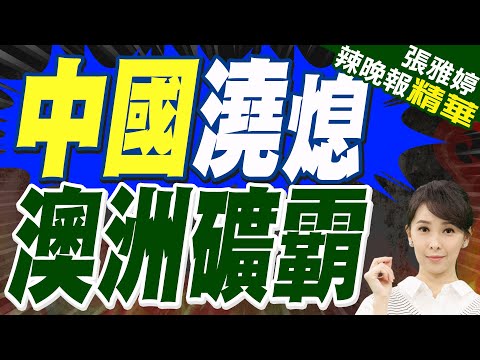 中國據報暫停購買澳洲必和必拓鐵礦石 阿爾巴內塞表示失望｜中國澆熄 澳洲礦霸｜蔡正元.介文汲.謝寒冰深度剖析?【張雅婷辣晚報】精華版 @中天新聞CtiNews
