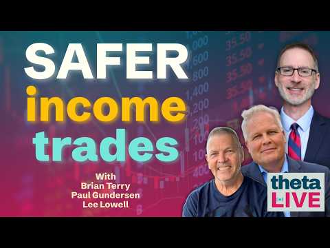 Safer Income Trades with the Wheel, Covered Calls & Cash-Secured Puts