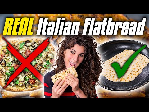 How Italians ACTUALLY Make "Flatbread" (it's not just expensive pizza with fancy toppings)