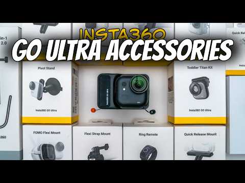 Official Insta360 Accessories Every GO Ultra Owner Needs