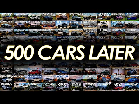 How Things Change After Driving 500 Cars