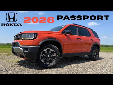 FINALLY! A Honda SUV we'd get! | 2026 Passport TrailSport Review