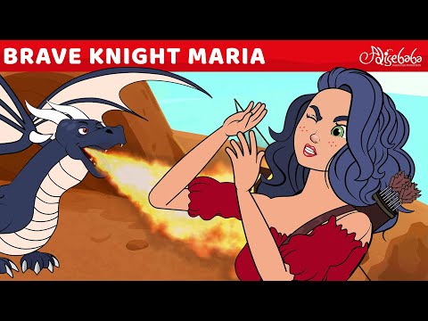 Brave Knight Maria  ⚔️ Dragon Adventures 🐉 Bedtime Stories for Kids in English | Fairy Tales