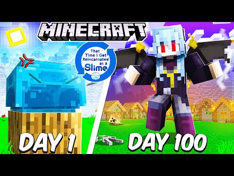 I Survived 100 Days as Rimuru in Tensura Minecraft… Here’s What Happened