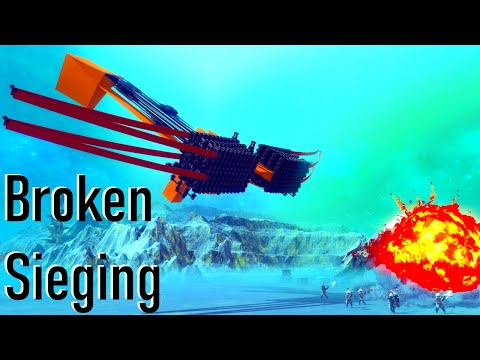 Making An Explosive Crossbow in Besiege