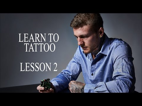 LEARN HOW TO TATTOO: STRAIGHT LINE EXERCISE