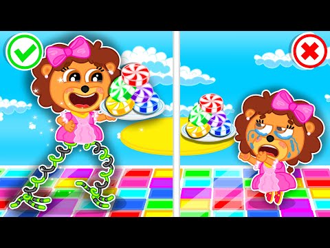 Маша и Леопольд. Длинные ноги пружины - Серии для всей семьи - Lion Family на русском - Мультик