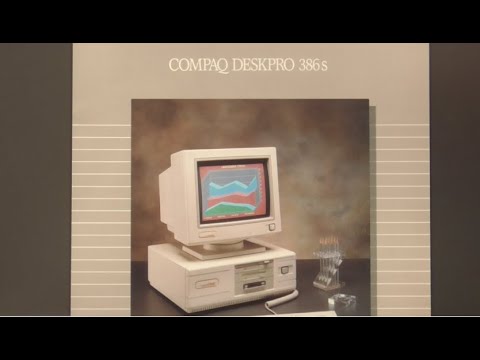 The Beautiful Compaq 386s Part 2 : Upgrade and Benchmarking