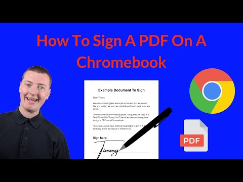 How To Sign A PDF On A Chromebook